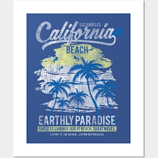 California Beach Posters and Art